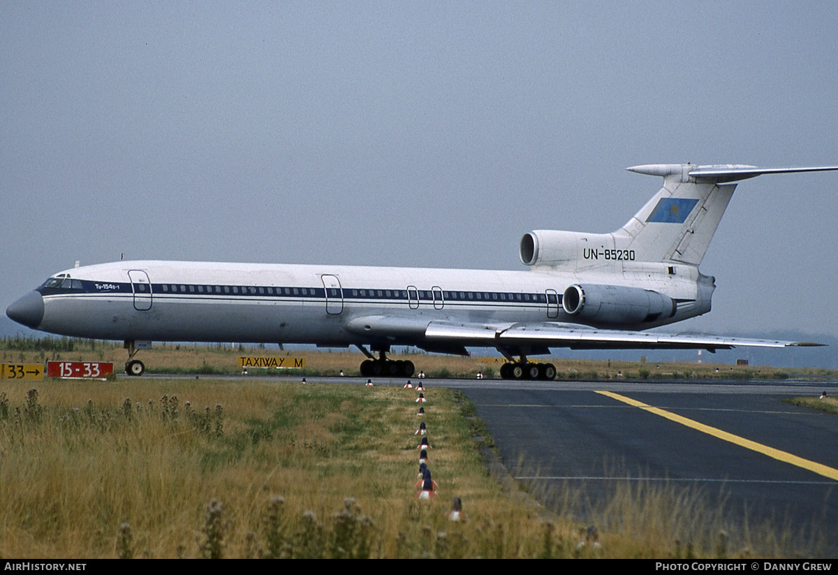 Aircraft Photo of UN-85230 | Tupolev Tu-154B-1 | Kazakhstan Airlines | AirHistory.net #180630