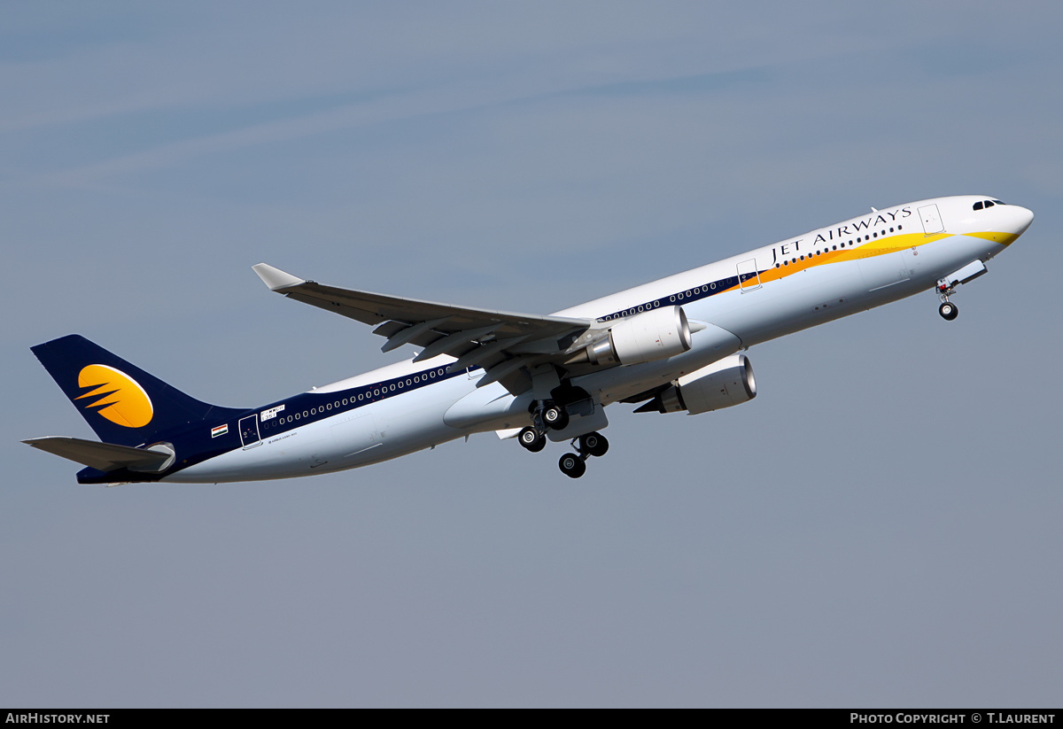 Aircraft Photo of F-WWCQ | Airbus A330-302 | Jet Airways | AirHistory.net #180635