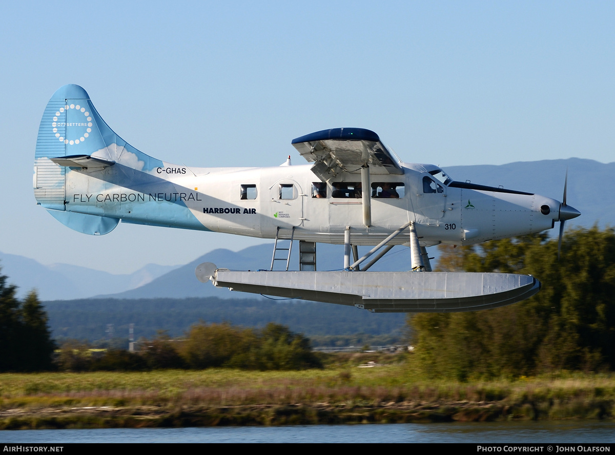 Aircraft Photo of C-GHAS | Vazar DHC-3T Turbine Otter | Harbour Air | AirHistory.net #180646