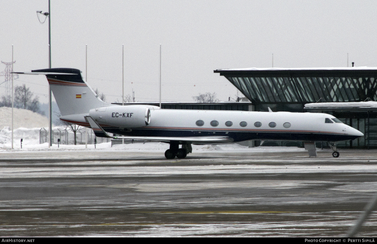 Aircraft Photo of EC-KXF | Gulfstream Aerospace G-V-SP Gulfstream G550 | AirHistory.net #180649