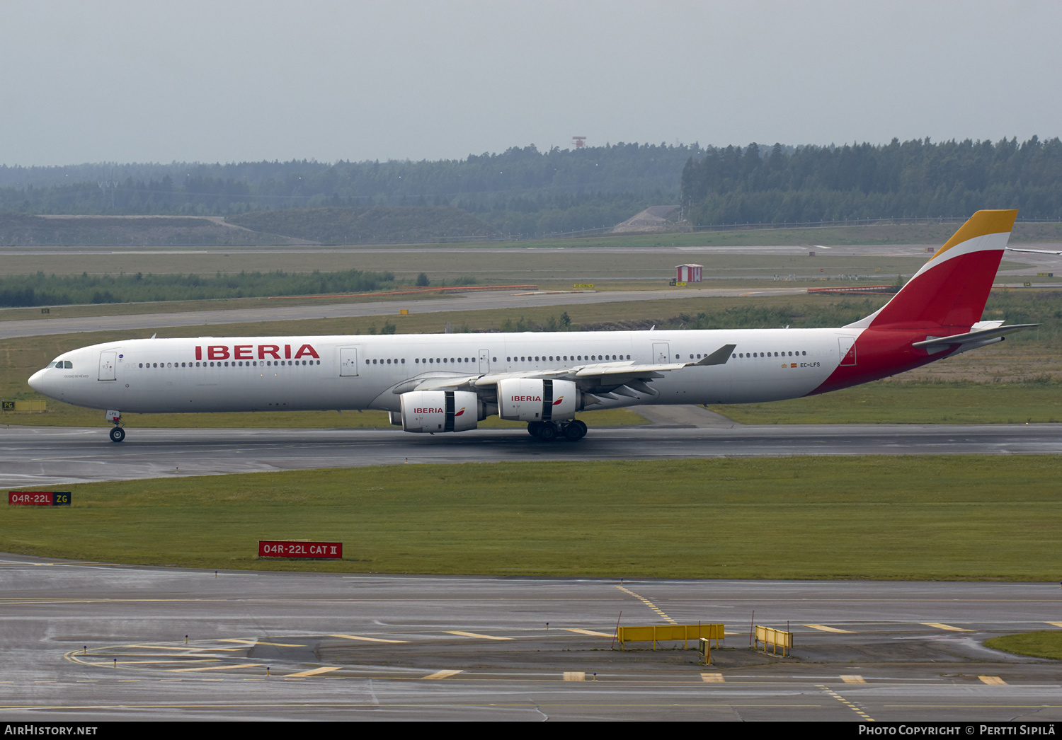 Aircraft Photo of EC-LFS | Airbus A340-642 | Iberia | AirHistory.net #180661