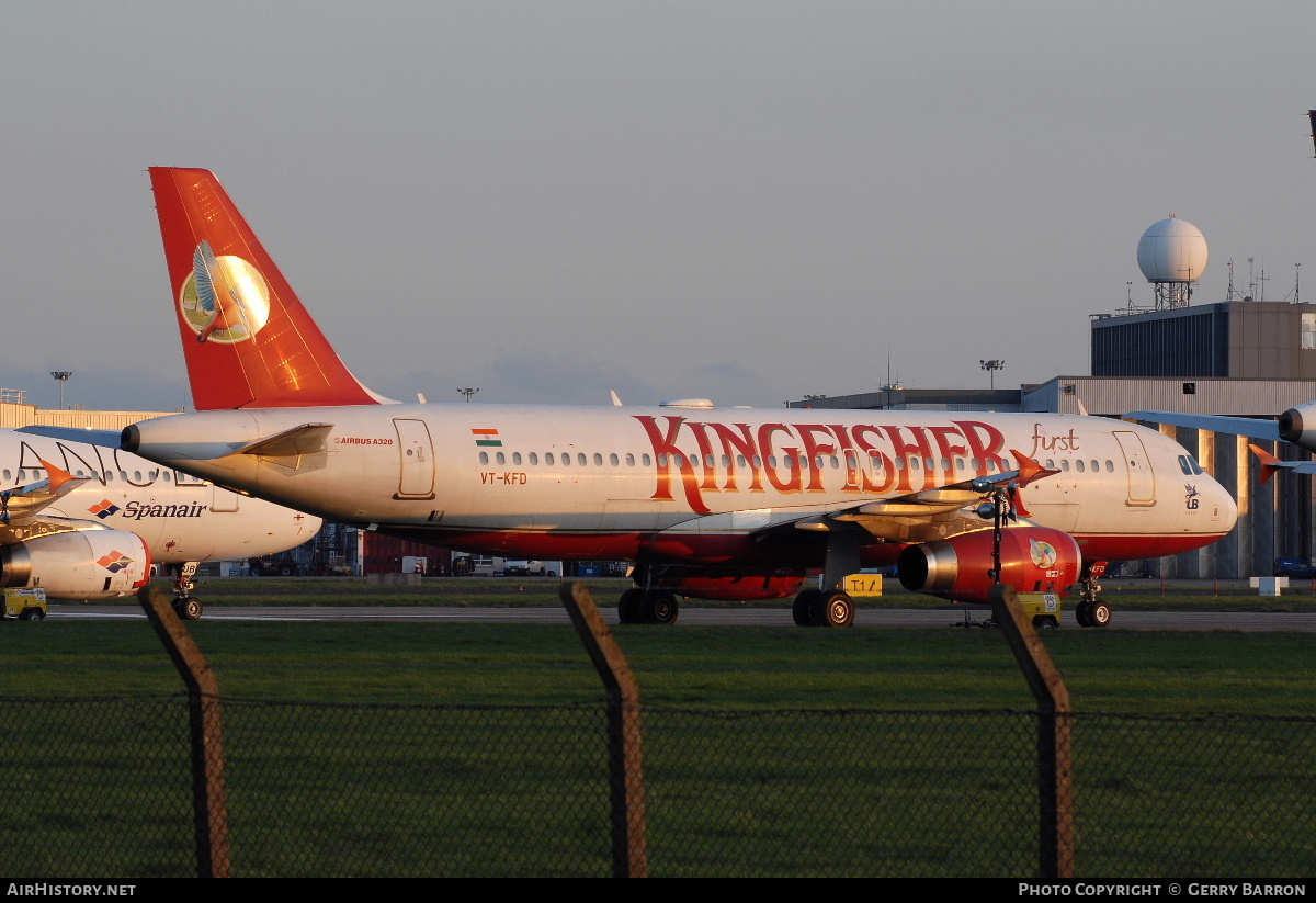 Aircraft Photo of VT-KFD | Airbus A320-232 | Kingfisher Airlines | AirHistory.net #180663
