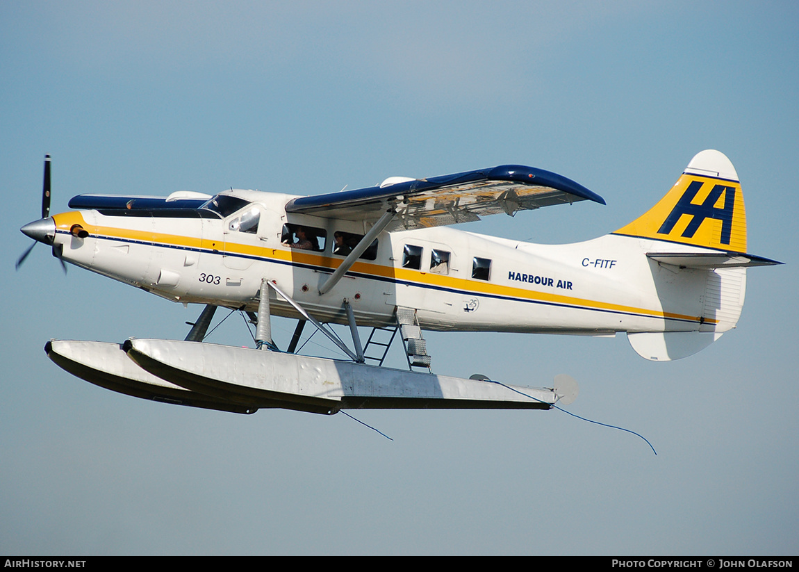 Aircraft Photo of C-FITF | Vazar DHC-3T Turbine Otter | Harbour Air | AirHistory.net #180681