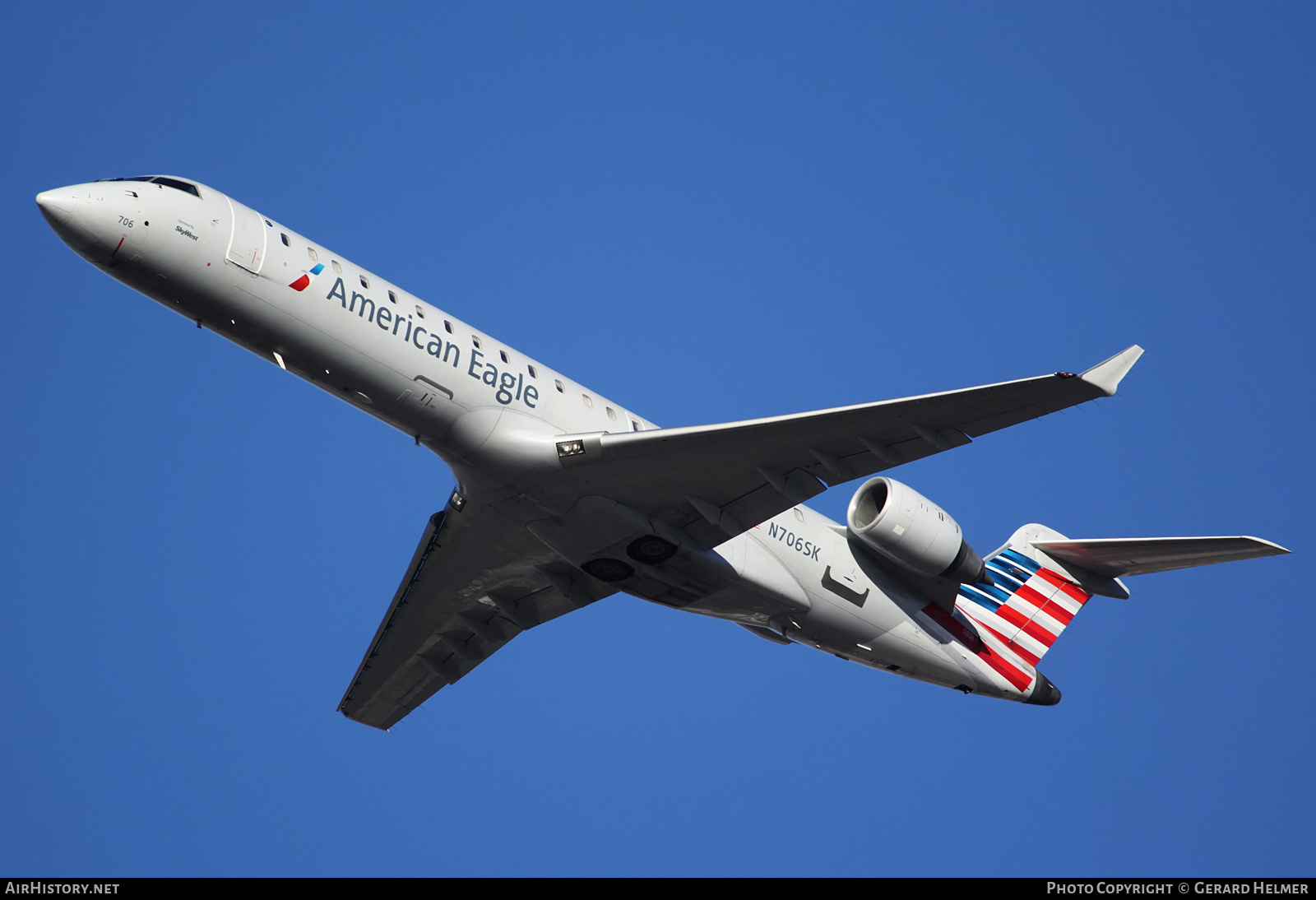 Aircraft Photo of N706SK | Bombardier CRJ-701ER (CL-600-2C10) | American Eagle | AirHistory.net #180687
