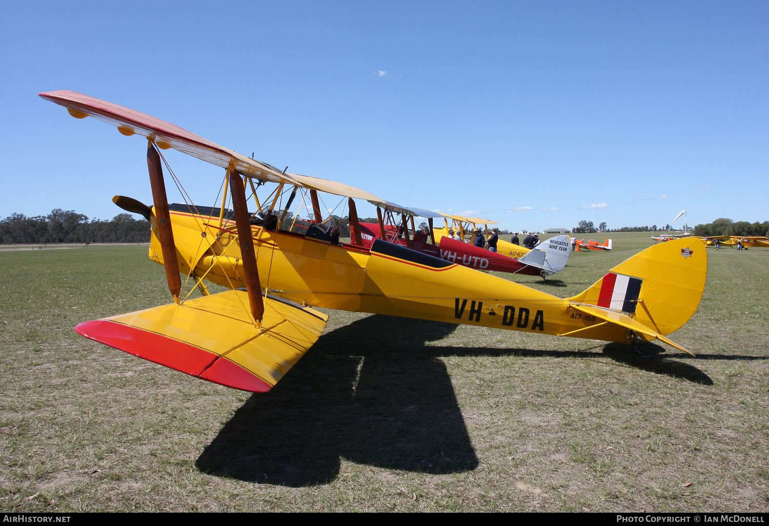 Aircraft Photo of VH-DDA / A17-168 | De Havilland D.H. 82A Tiger Moth | Australia - Air Force | AirHistory.net #180715
