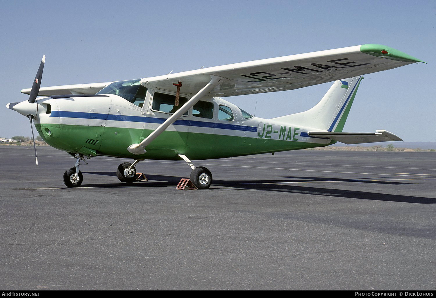 Aircraft Photo of J2-MAE | Cessna U206G Stationair 6 | Djibouti - Air Force | AirHistory.net #180724