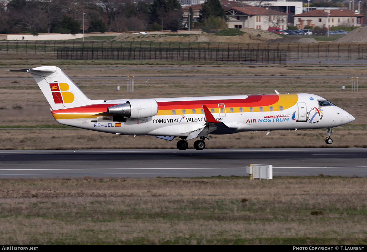 Aircraft Photo of EC-JCL | Bombardier CRJ-200ER (CL-600-2B19) | Iberia Regional | AirHistory.net #180732