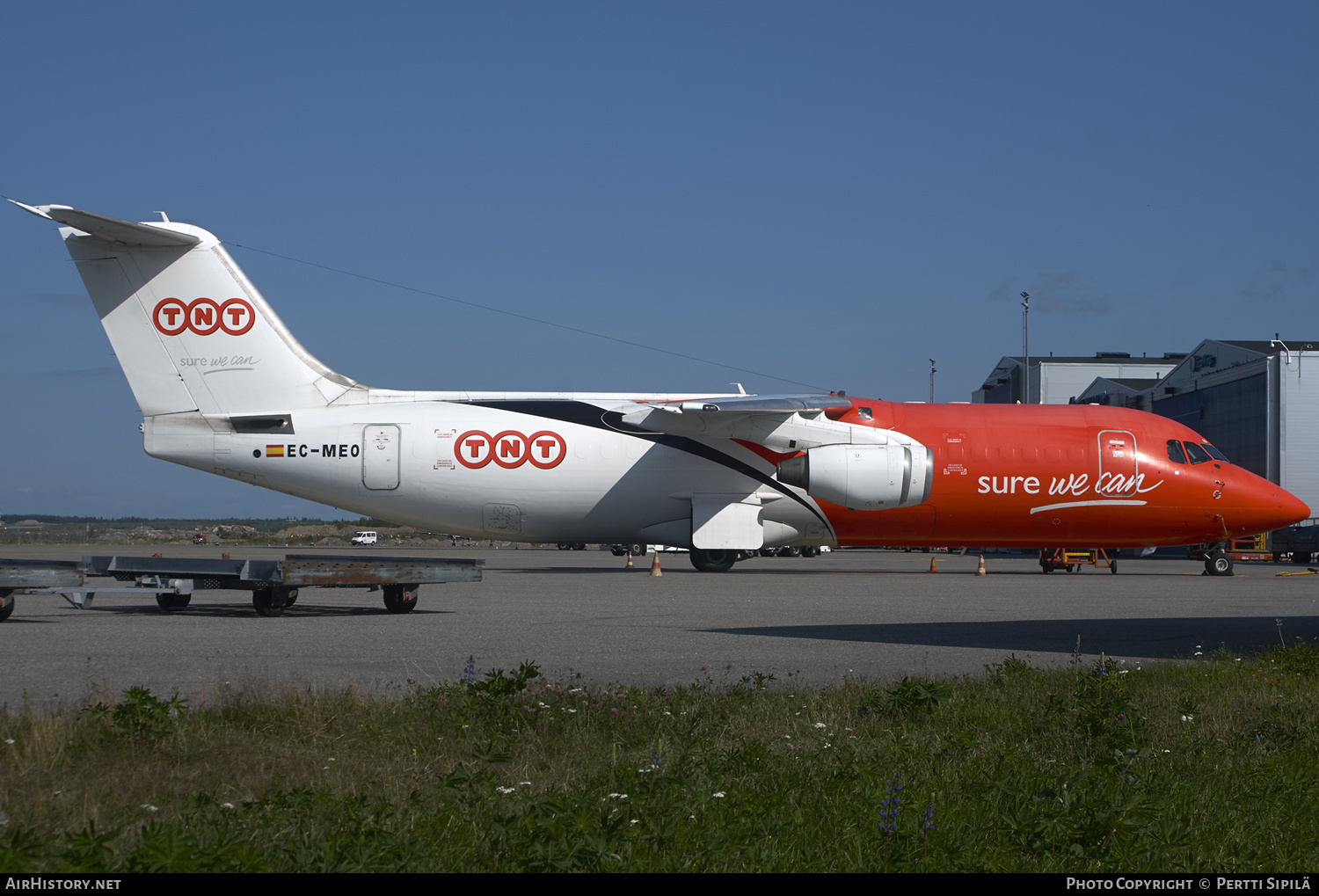 Aircraft Photo of EC-MEO | British Aerospace BAe-146-300QT Quiet Trader | TNT Airways | AirHistory.net #180756