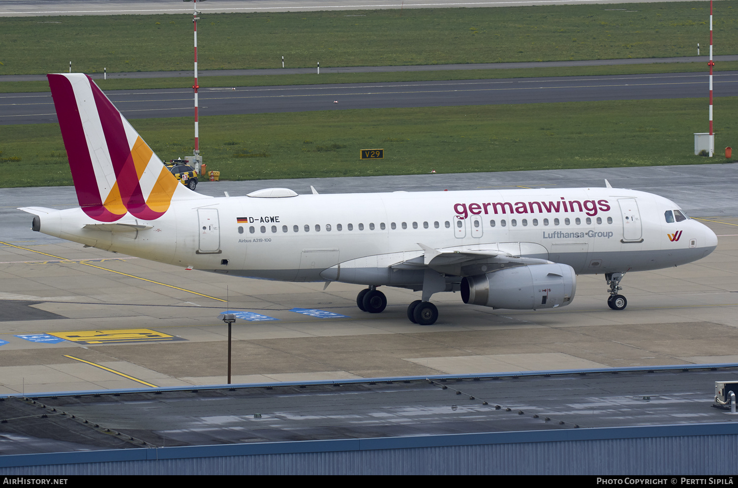 Aircraft Photo of D-AGWE | Airbus A319-132 | Germanwings | AirHistory.net #180765