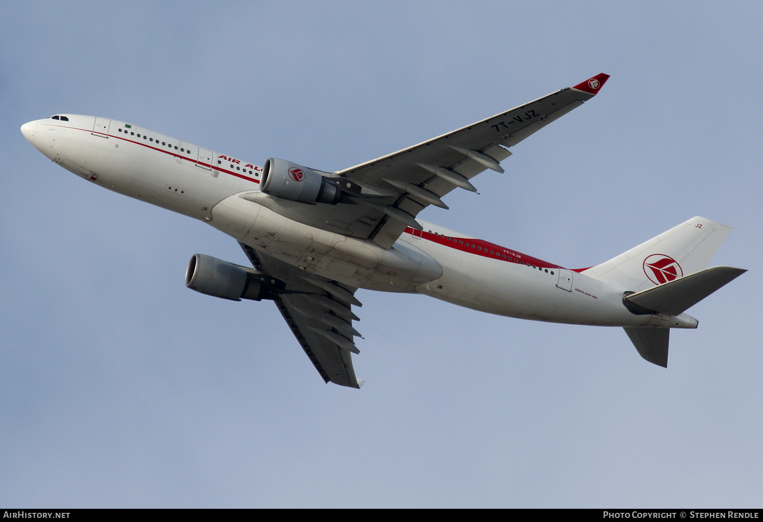 Aircraft Photo of 7T-VJZ | Airbus A330-202 | Air Algérie | AirHistory.net #180787