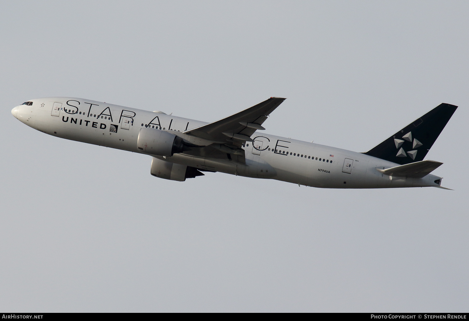 Aircraft Photo of N794UA | Boeing 777-222/ER | United Airlines | AirHistory.net #180790