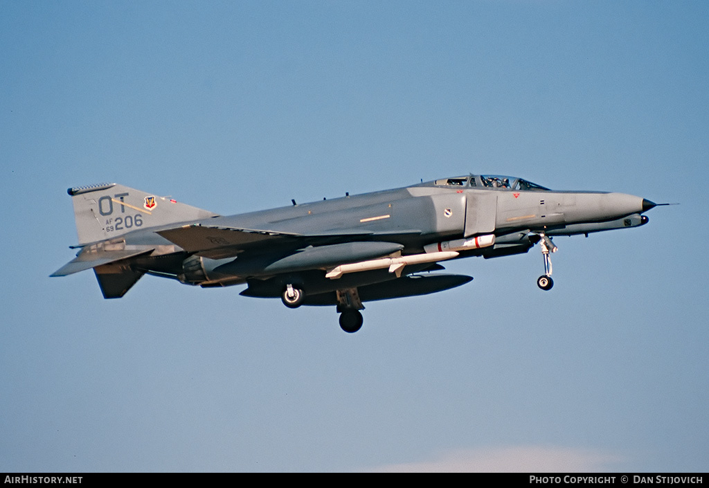 Aircraft Photo of 69-7206 / AF69-206 | McDonnell Douglas F-4G Phantom II | USA - Air Force | AirHistory.net #180803