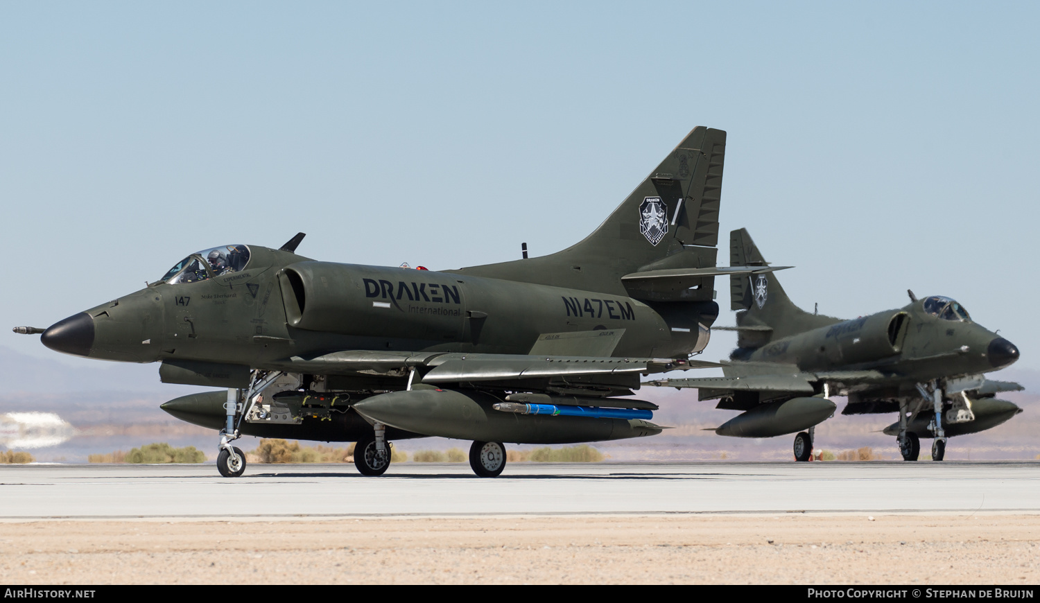 Aircraft Photo of N147EM | Douglas A-4K Skyhawk | Draken International | AirHistory.net #180836