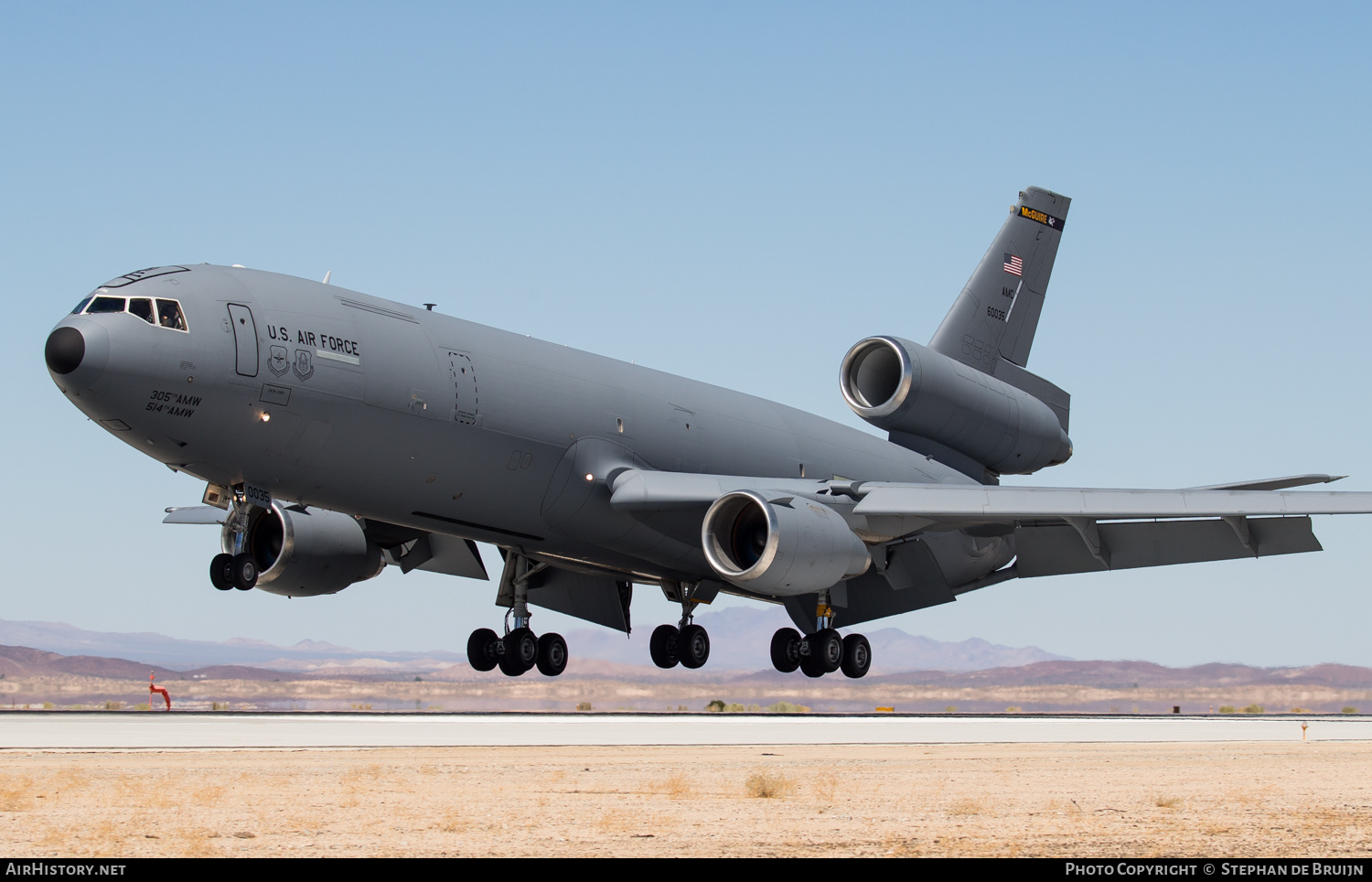 Aircraft Photo of 86-0035 / 60035 | McDonnell Douglas KC-10A Extender (DC-10-30CF) | USA - Air Force | AirHistory.net #180852