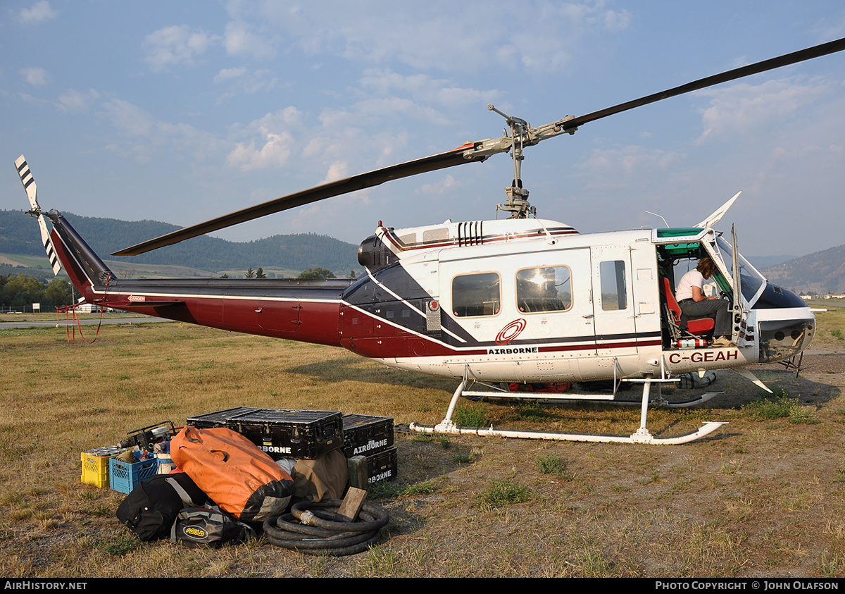 Aircraft Photo of C-GEAH | Bell 205A-1 | Airborne Energy Solutions | AirHistory.net #180860