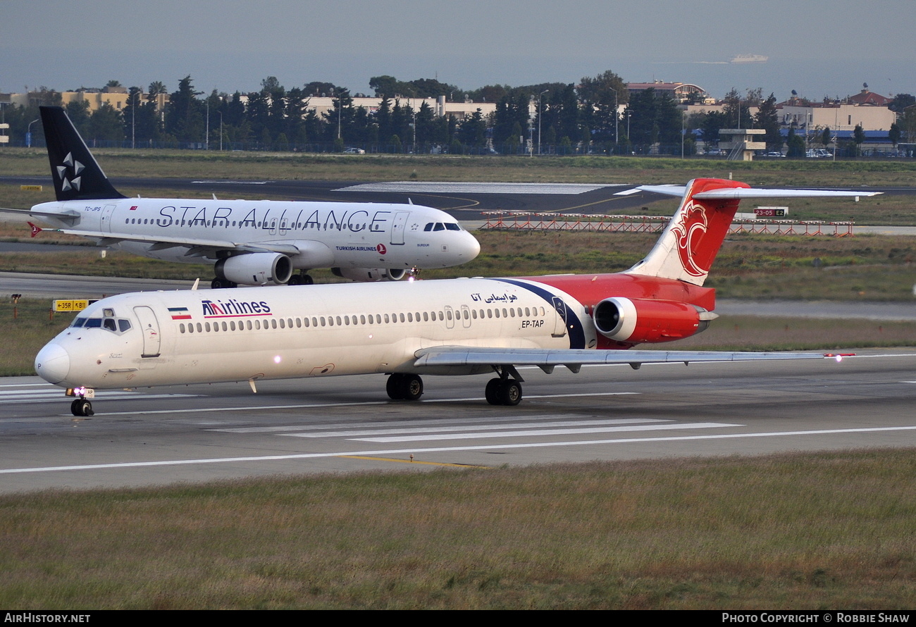 Aircraft Photo of EP-TAP | McDonnell Douglas MD-83 (DC-9-83) | ATA Airlines | AirHistory.net #180879