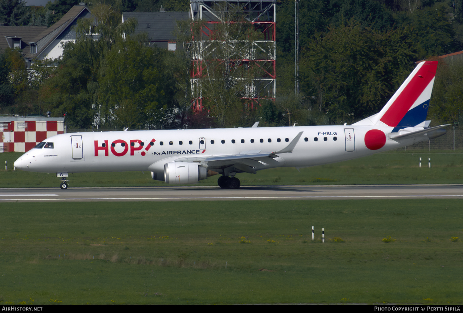 Aircraft Photo of F-HBLG | Embraer 190STD (ERJ-190-100STD) | Hop! | AirHistory.net #180880