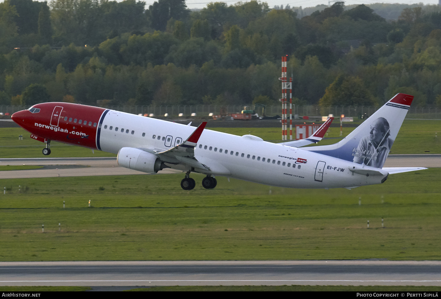 Aircraft Photo of EI-FJW | Boeing 737-8JP | Norwegian | AirHistory.net #180881