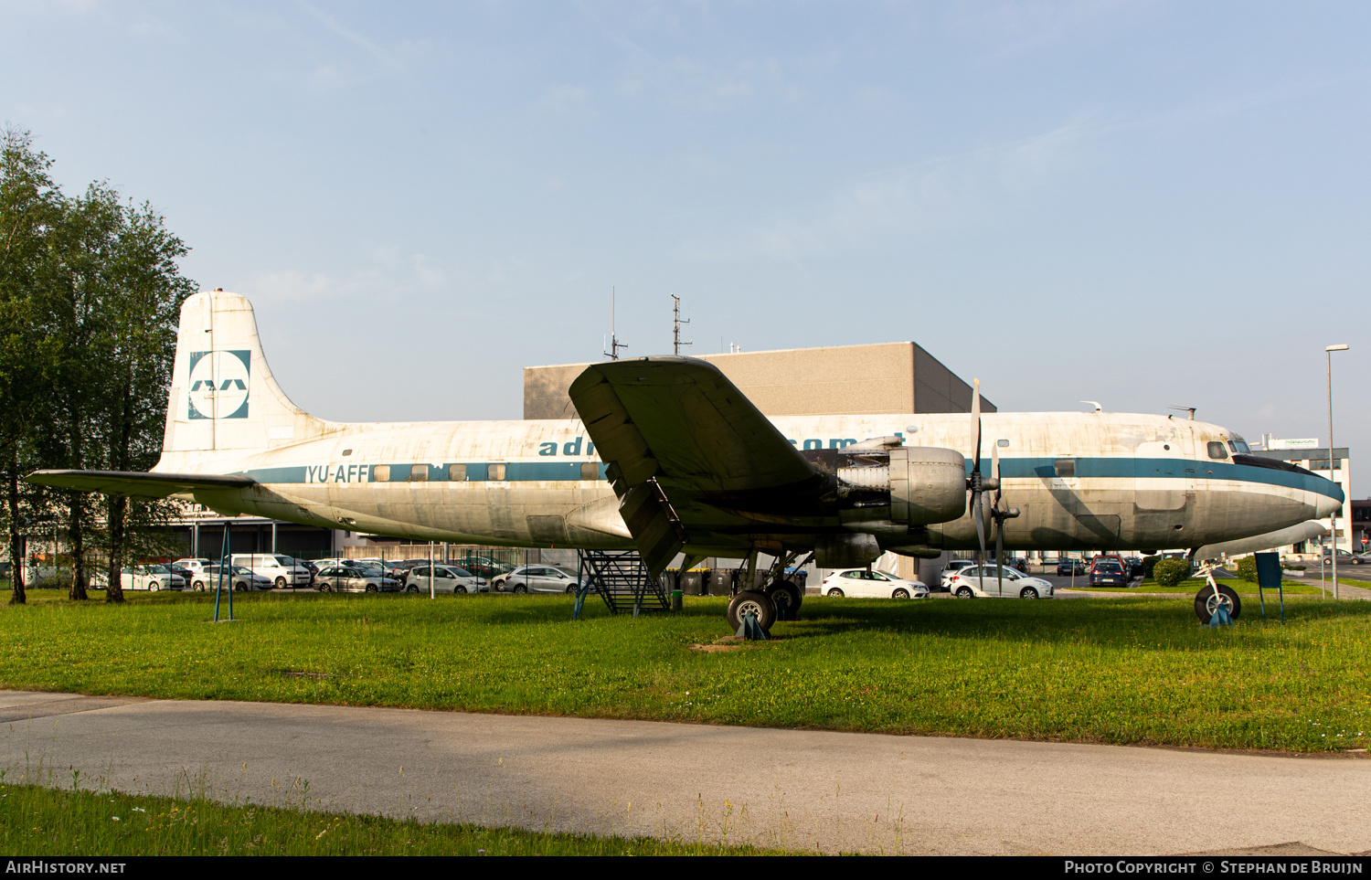 Aircraft Photo of YU-AFF | Douglas DC-6B | Adria Airways | AirHistory.net #180892
