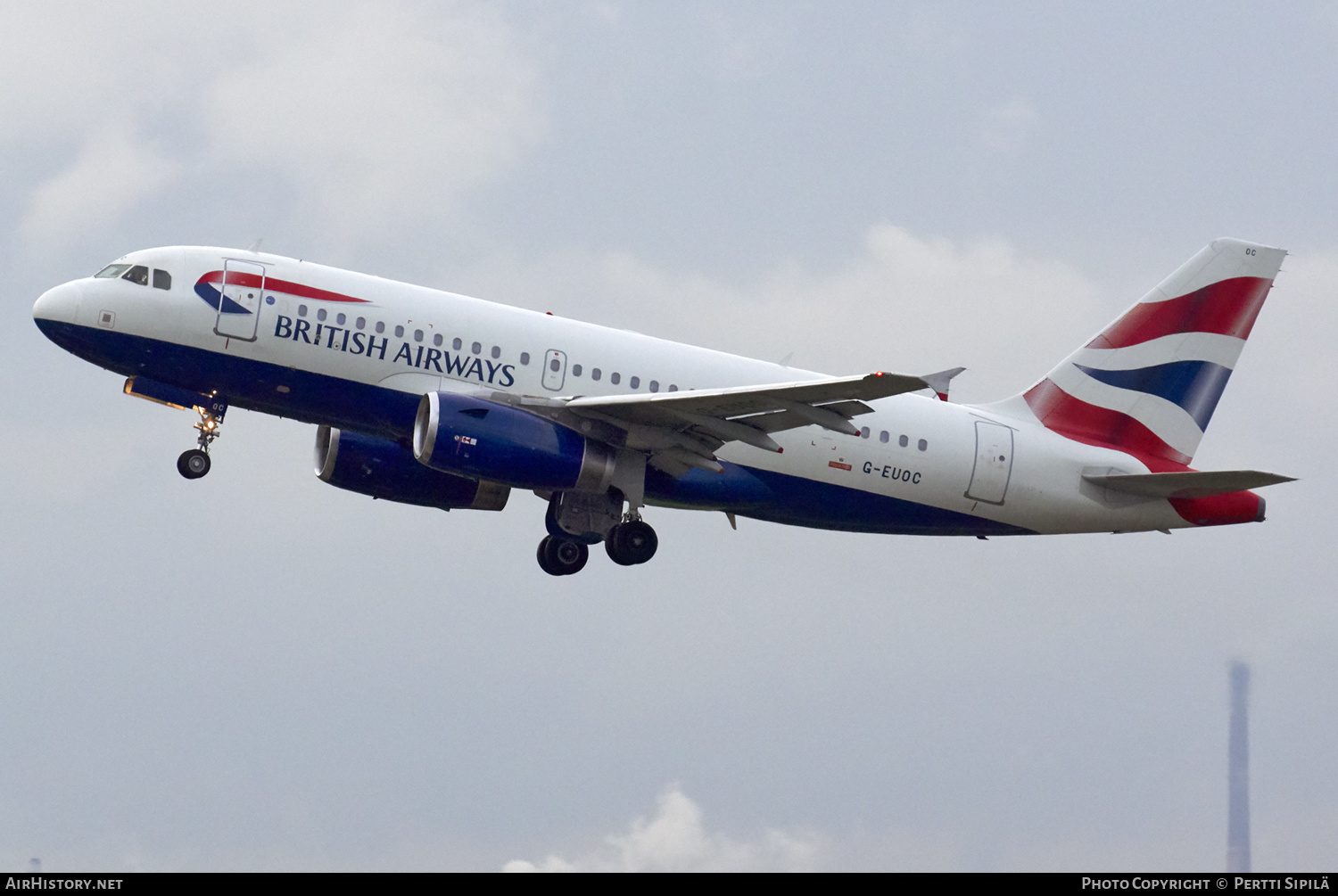 Aircraft Photo of G-EUOC | Airbus A319-131 | British Airways | AirHistory.net #180895