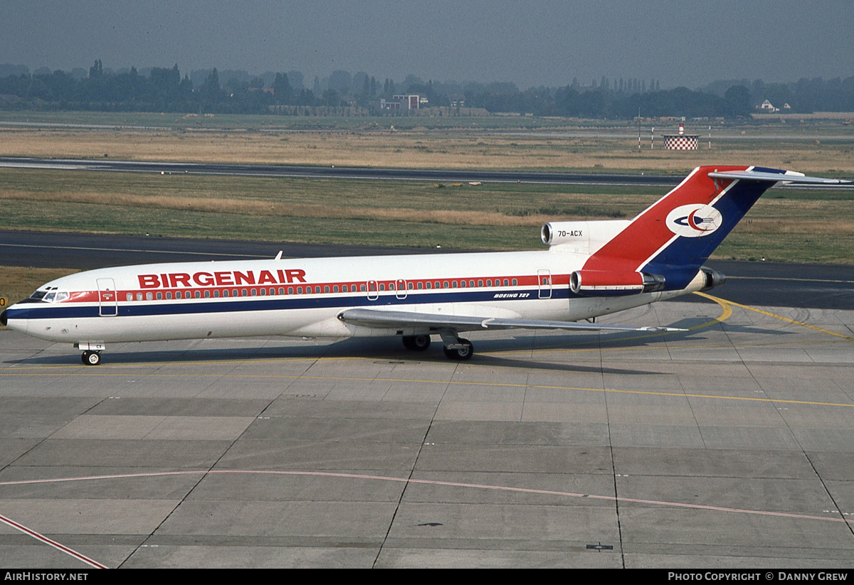 Aircraft Photo of 7O-ACX | Boeing 727-2N8/Adv | Birgenair | AirHistory.net #180919