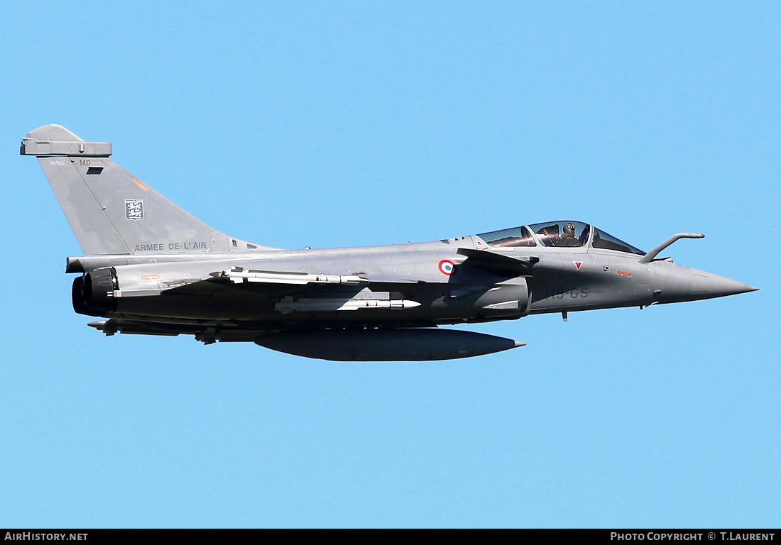 Aircraft Photo of 140 | Dassault Rafale C | France - Air Force | AirHistory.net #180929