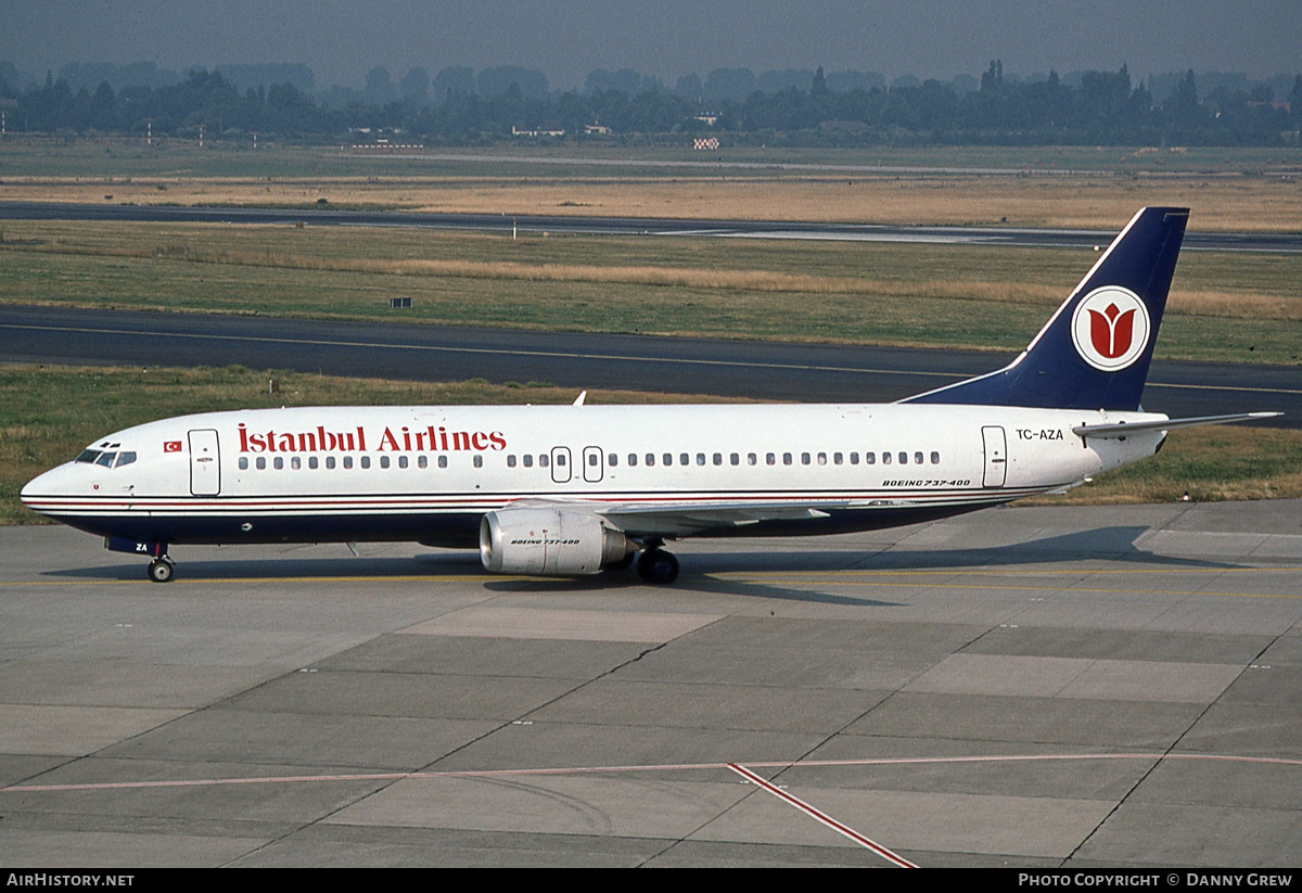 Aircraft Photo of TC-AZA | Boeing 737-4Y0 | Istanbul Airlines | AirHistory.net #180943