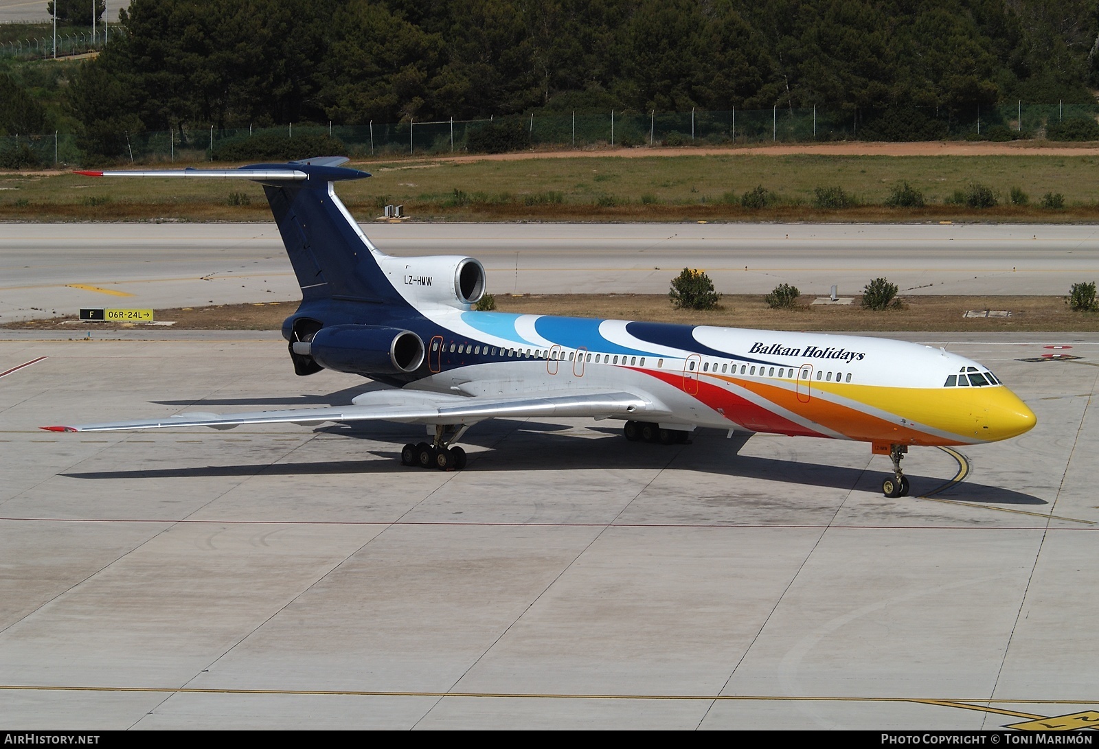 Aircraft Photo of LZ-HMW | Tupolev Tu-154M | Balkan Holidays Air - BH Air | AirHistory.net #180951