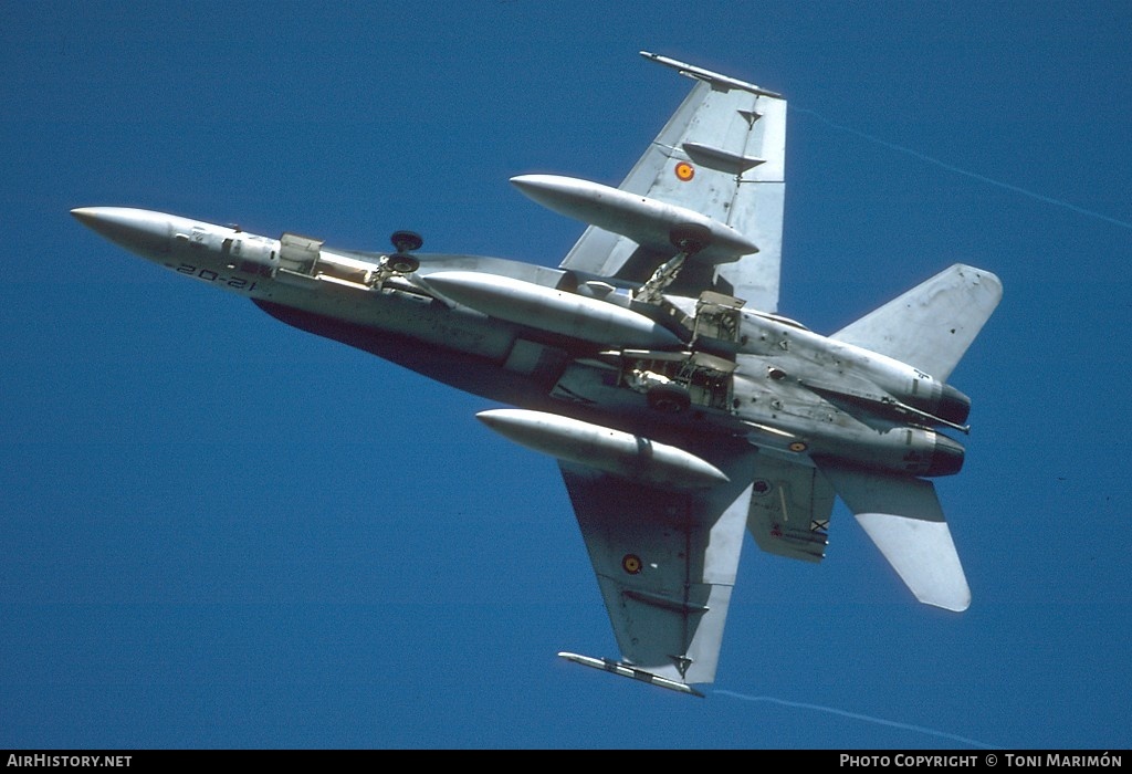 Aircraft Photo of C.15-44 | McDonnell Douglas EF-18A Hornet | Spain - Air Force | AirHistory.net #180953