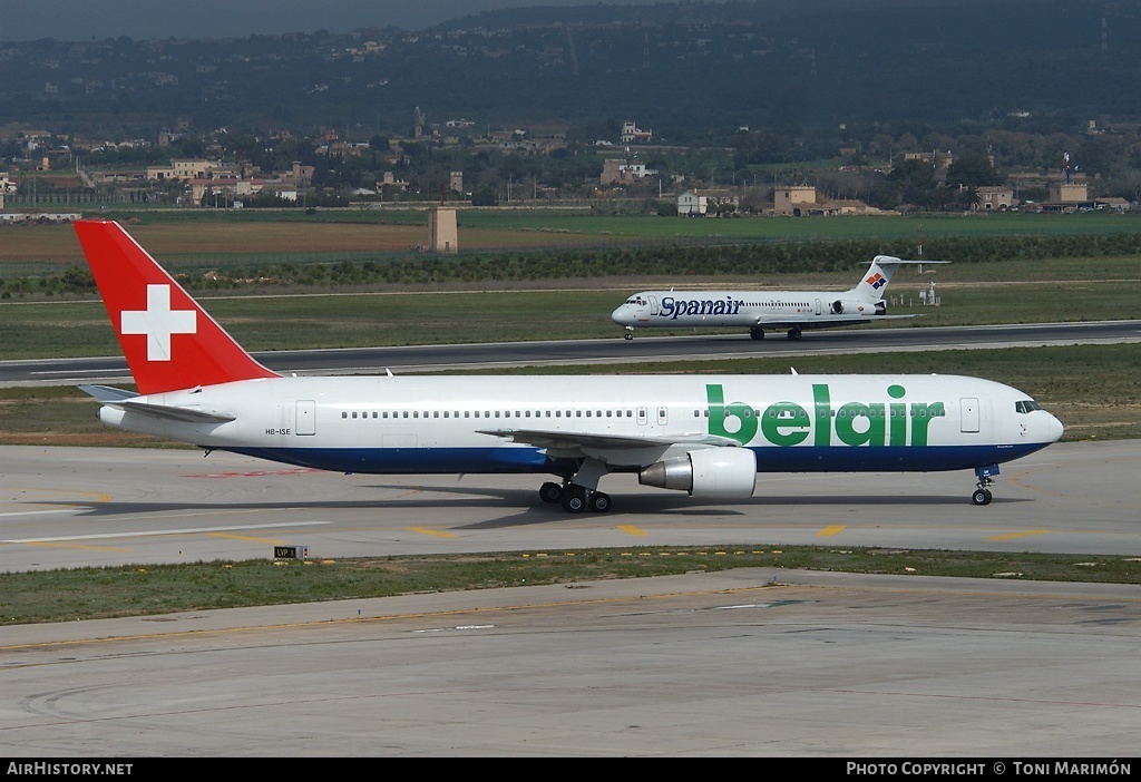 Aircraft Photo of HB-ISE | Boeing 767-3Q8/ER | Belair | AirHistory.net #180962