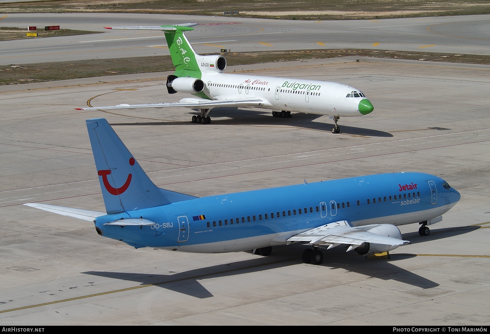 Aircraft Photo of OO-SBJ | Boeing 737-46B | Jetair | AirHistory.net #180963