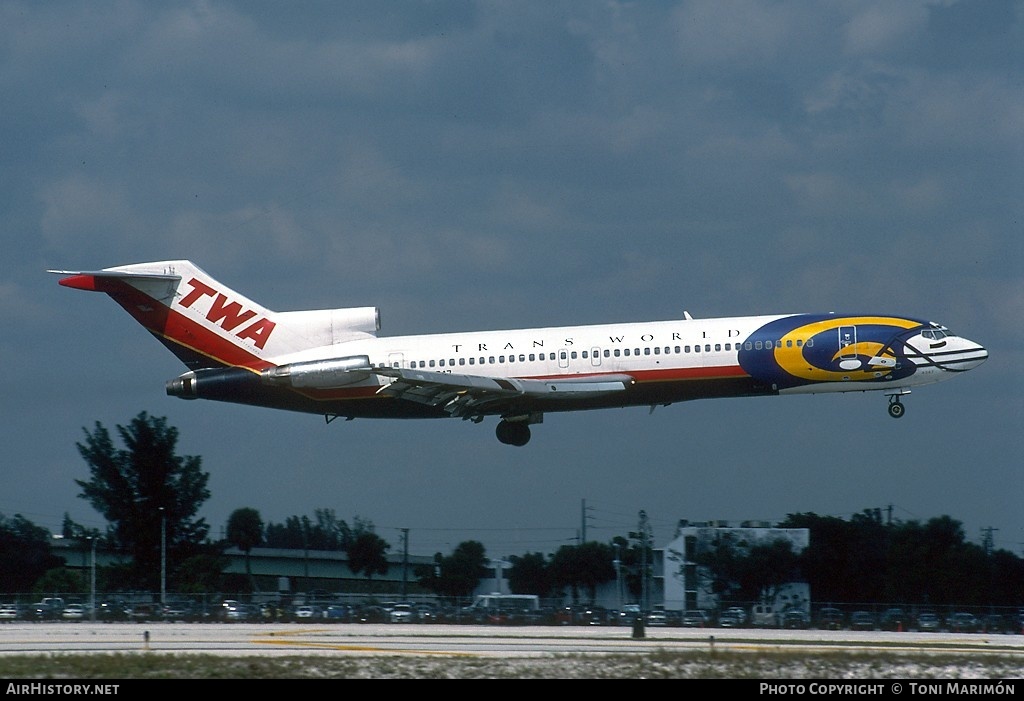 Aircraft Photo of N64347 | Boeing 727-231/Adv | Trans World Airlines - TWA | AirHistory.net #180965