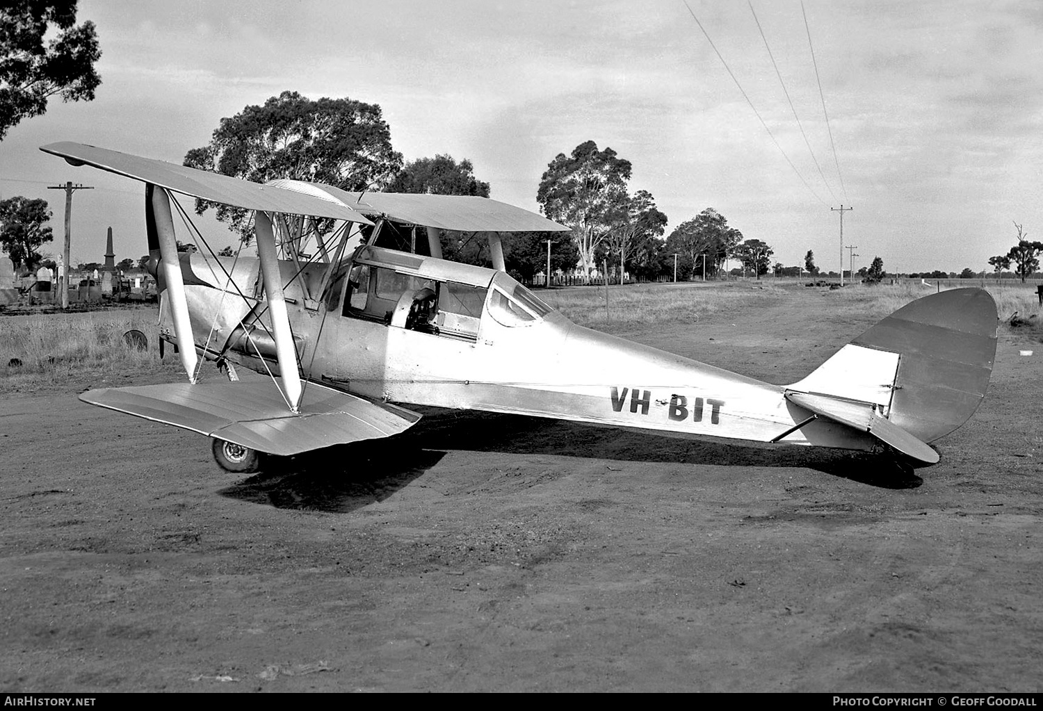 Aircraft Photo of VH-BIT | De Havilland D.H. 82A Tiger Moth | AirHistory.net #180977