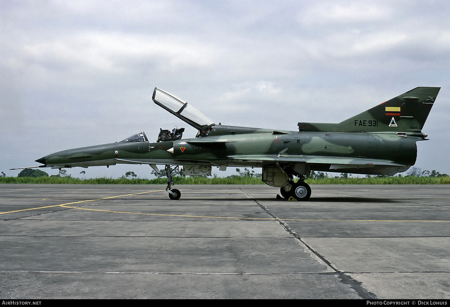 Aircraft Photo of FAE-931 | Israel Aircraft Industries Kfir TC2 | Ecuador - Air Force | AirHistory.net #180982