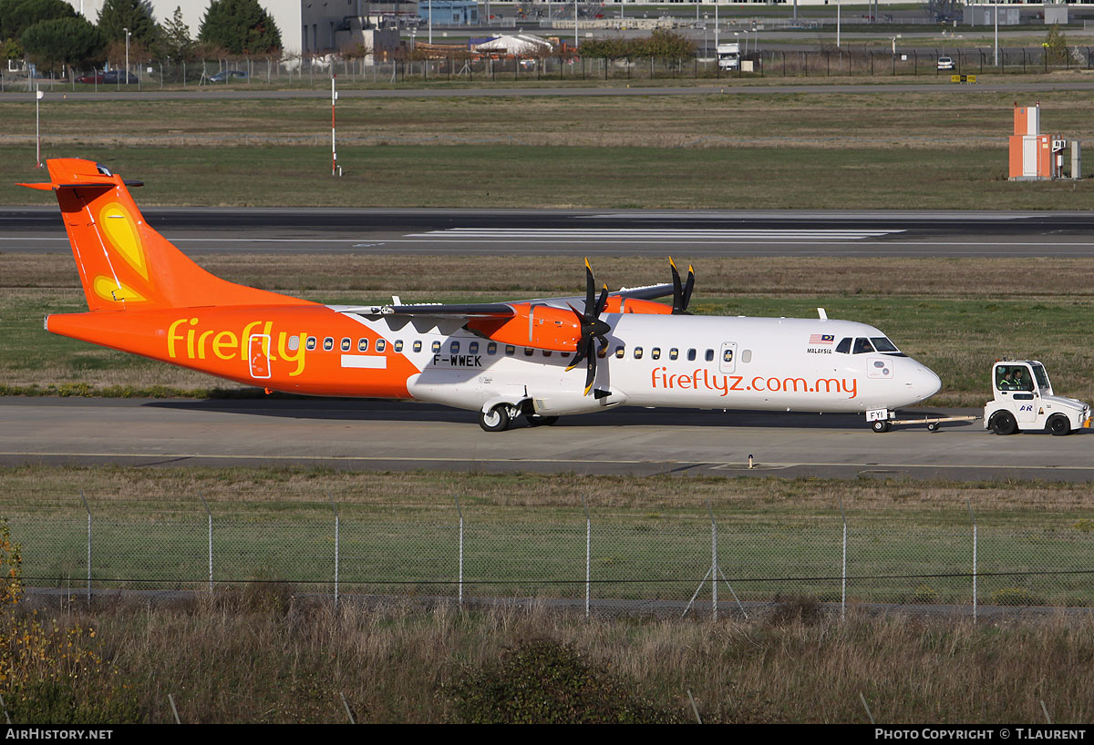 Aircraft Photo of F-WWEK | ATR ATR-72-500 (ATR-72-212A) | Firefly | AirHistory.net #181003