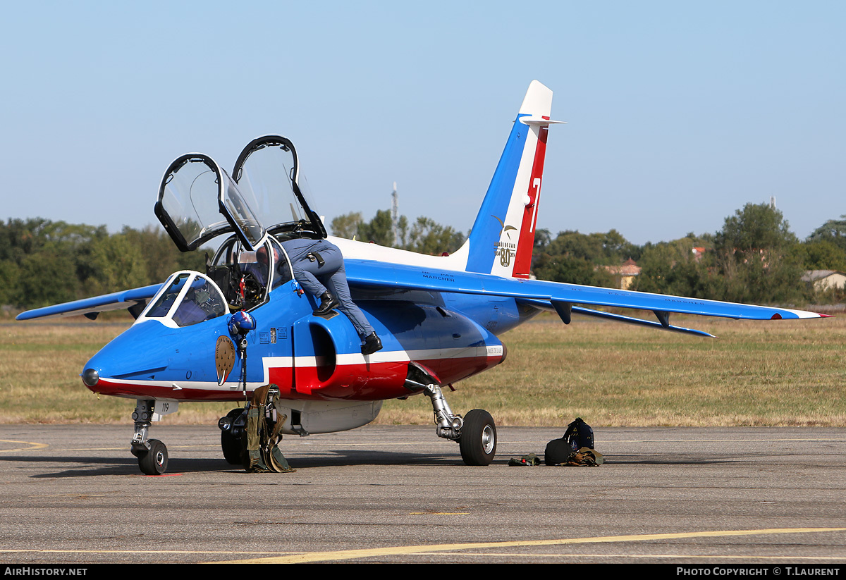 Aircraft Photo of E119 | Dassault-Dornier Alpha Jet E | France - Air Force | AirHistory.net #181007