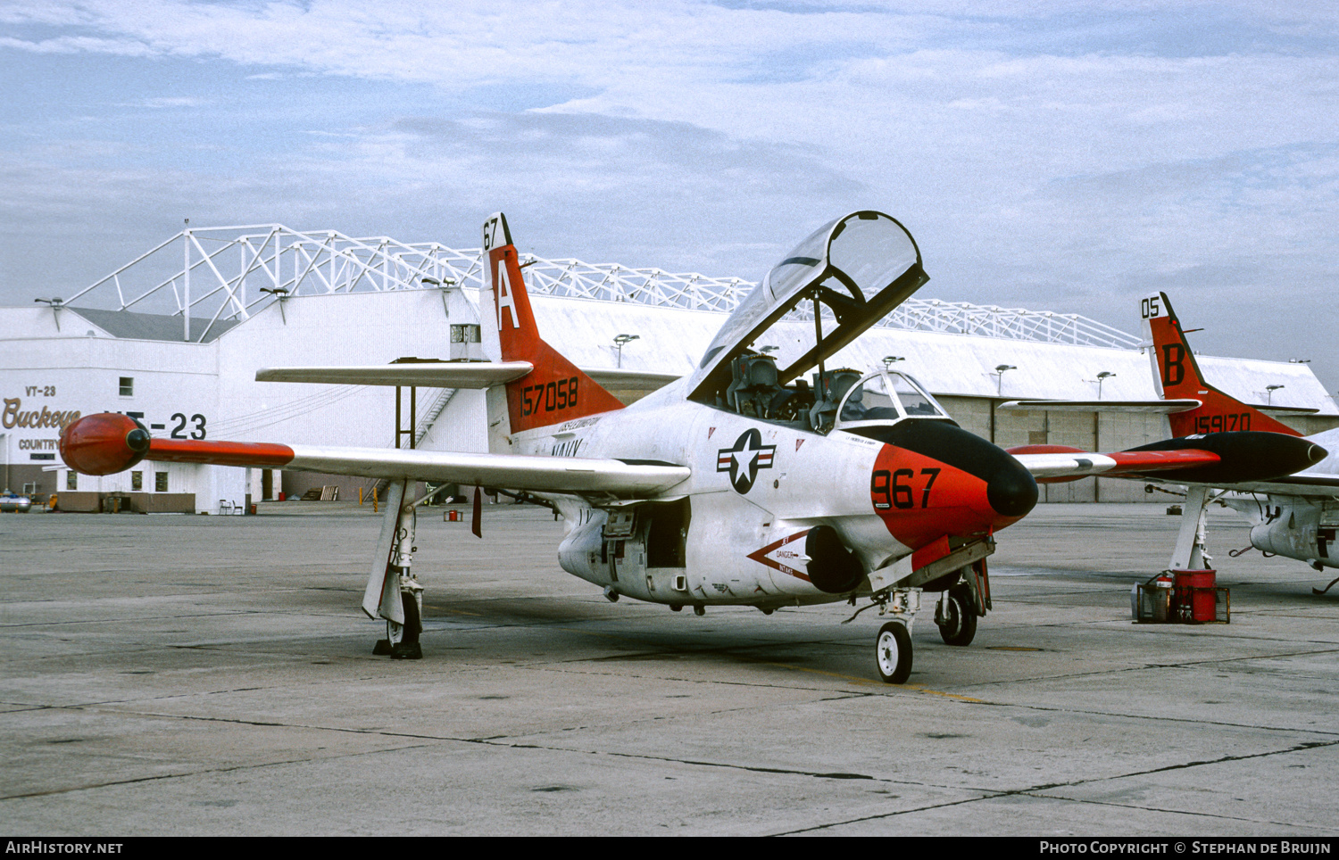 Aircraft Photo of 157058 | North American Rockwell T-2C Buckeye | USA - Navy | AirHistory.net #181011