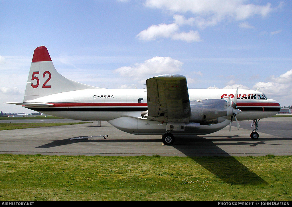 Aircraft Photo of C-FKFA | Convair 580/AT | Conair Aviation | AirHistory.net #181050
