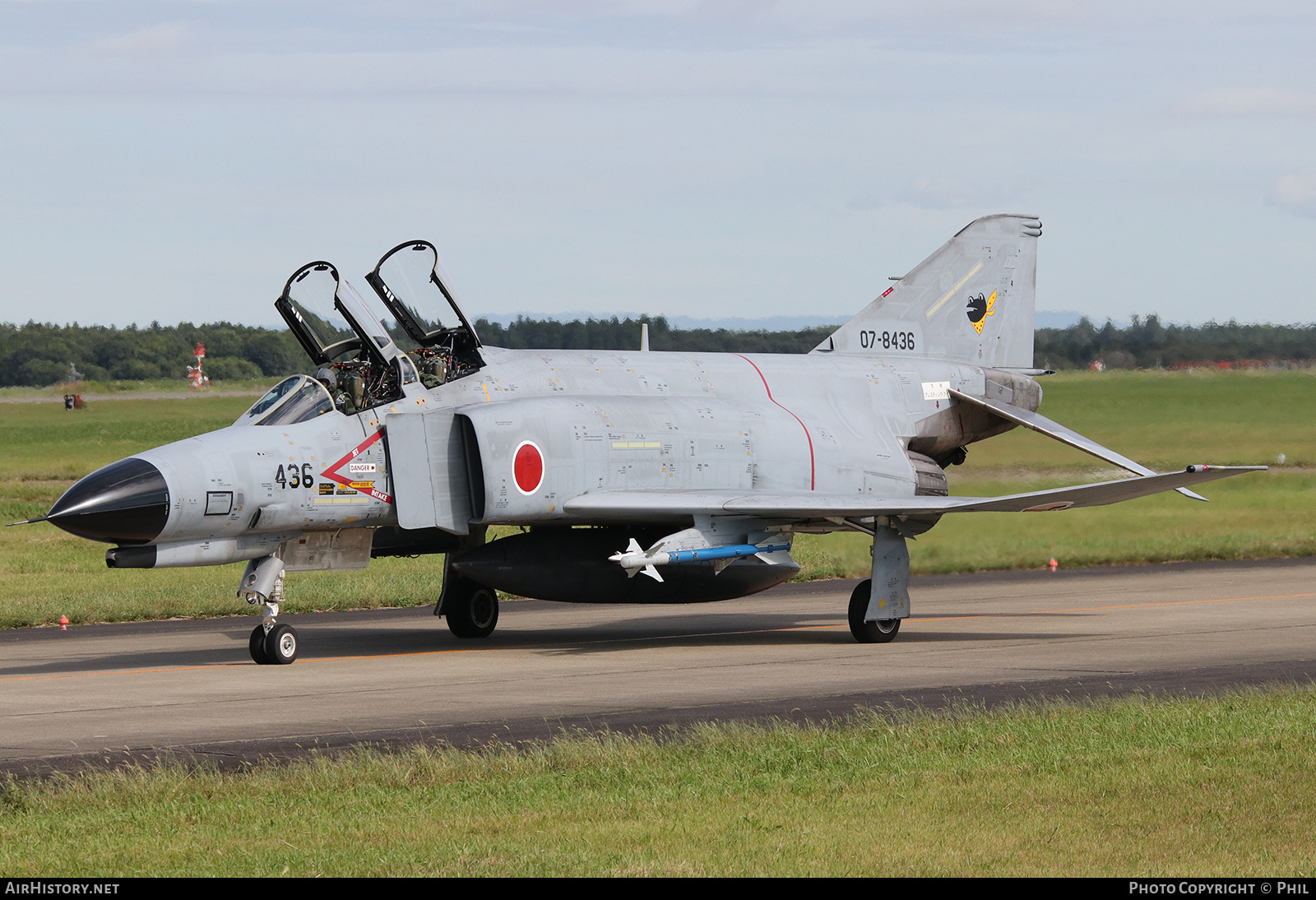 Aircraft Photo of 07-8436 | McDonnell Douglas F-4EJ Kai Phantom II | Japan - Air Force | AirHistory.net #181056