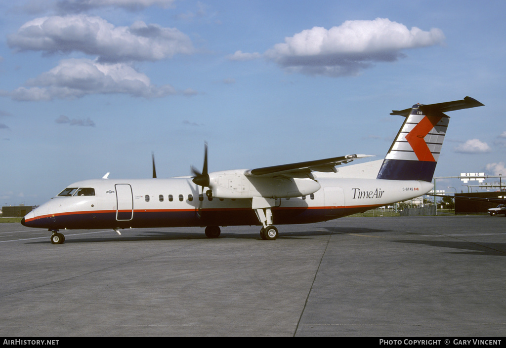 Aircraft Photo of C-GTAG | De Havilland Canada DHC-8-301 Dash 8 | Time Air | AirHistory.net #181099