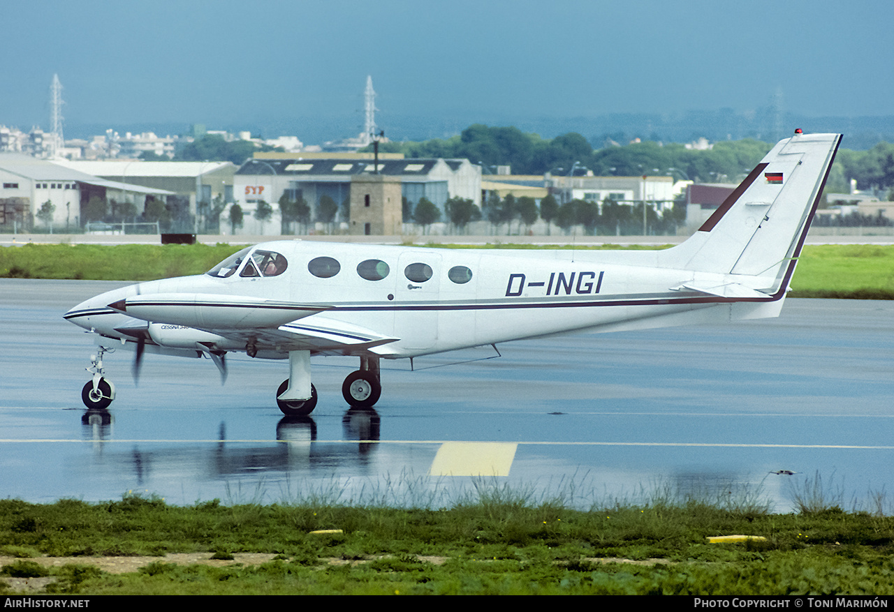 Aircraft Photo of D-INGI | Cessna 340A | AirHistory.net #181105