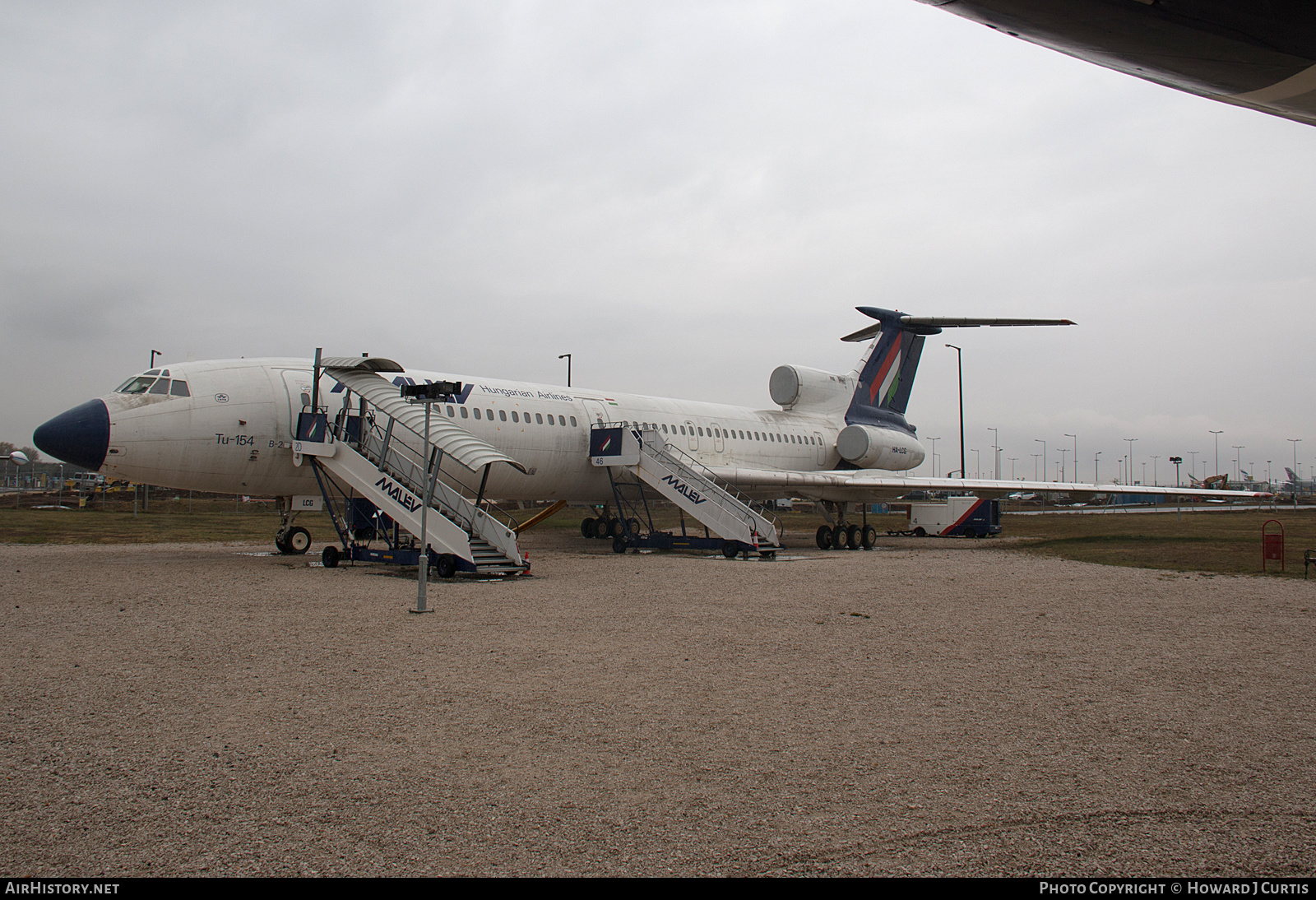 Aircraft Photo of HA-LCG | Tupolev Tu-154B-2 | Malév - Hungarian Airlines | AirHistory.net #181112