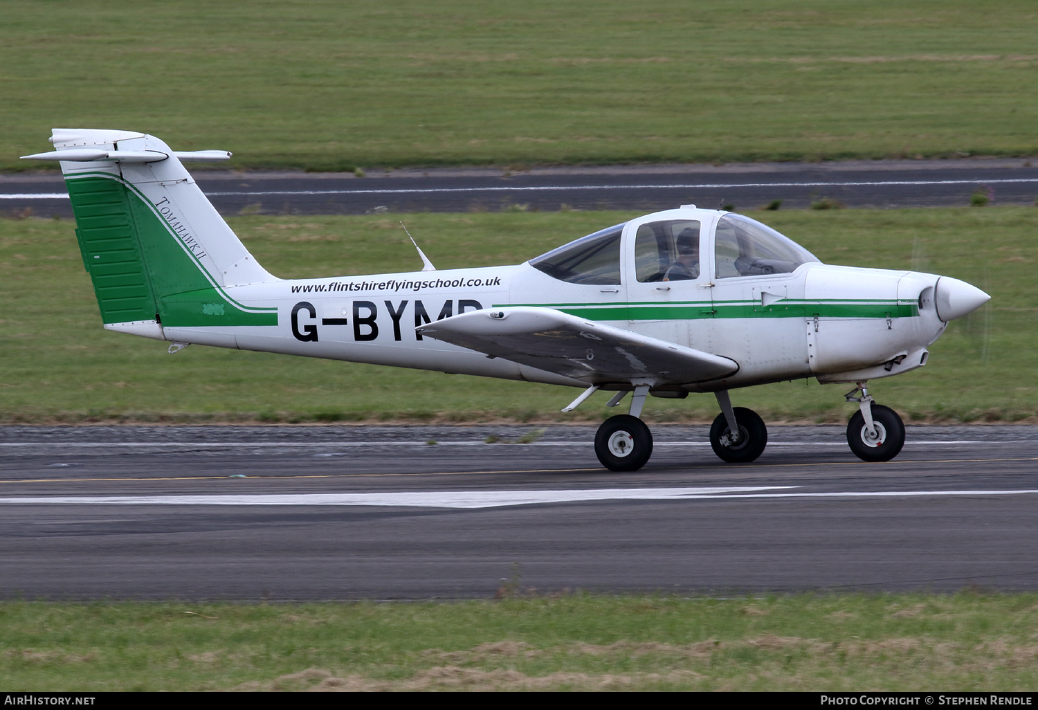 Aircraft Photo of G-BYMD | Piper PA-38-112 Tomahawk II | Flintshire Flying School | AirHistory.net #181115