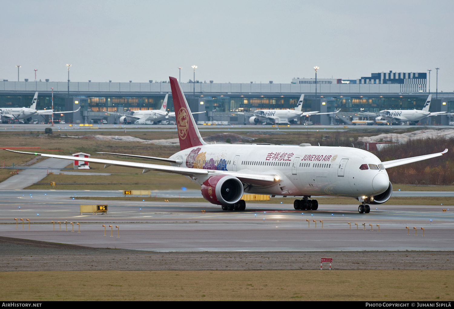 Aircraft Photo of B-1115 | Boeing 787-9 Dreamliner | Juneyao Airlines | AirHistory.net #181120