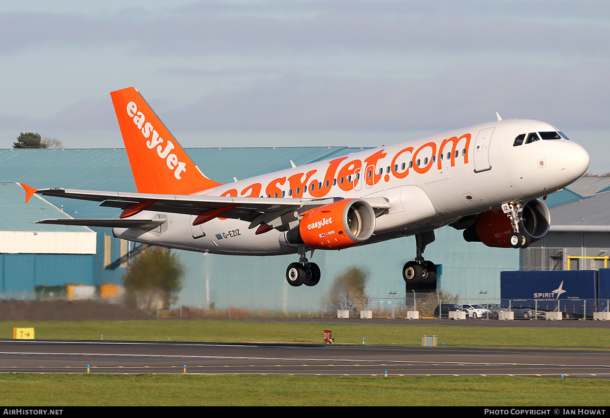 Aircraft Photo of G-EZIZ | Airbus A319-111 | EasyJet | AirHistory.net #181145