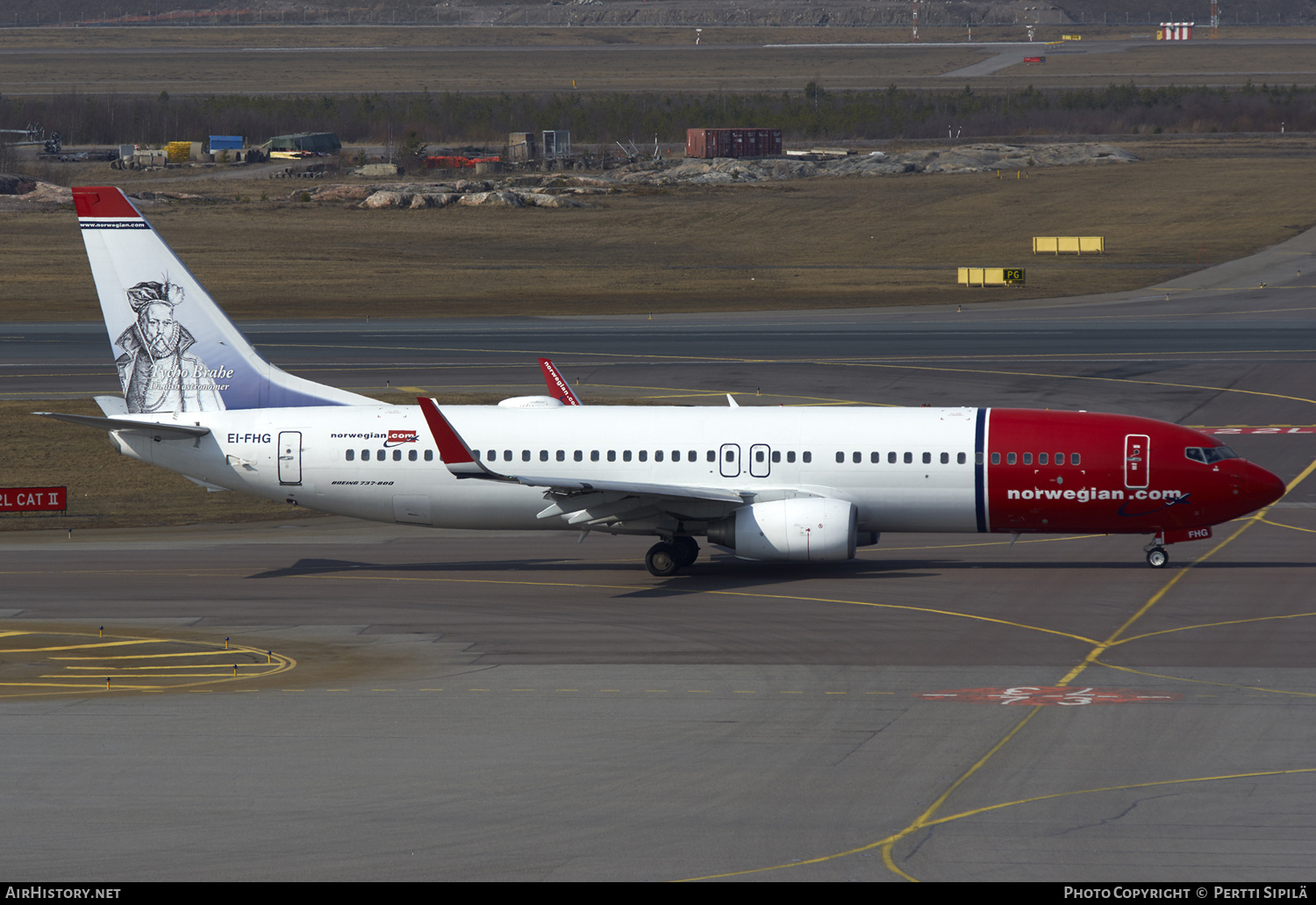 Aircraft Photo of EI-FHG | Boeing 737-86N | Norwegian | AirHistory.net #181152