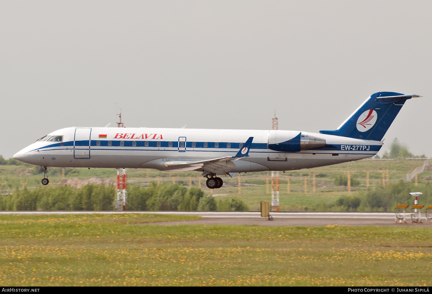 Aircraft Photo of EW-277PJ | Bombardier CRJ-200ER (CL-600-2B19) | Belavia | AirHistory.net #181156