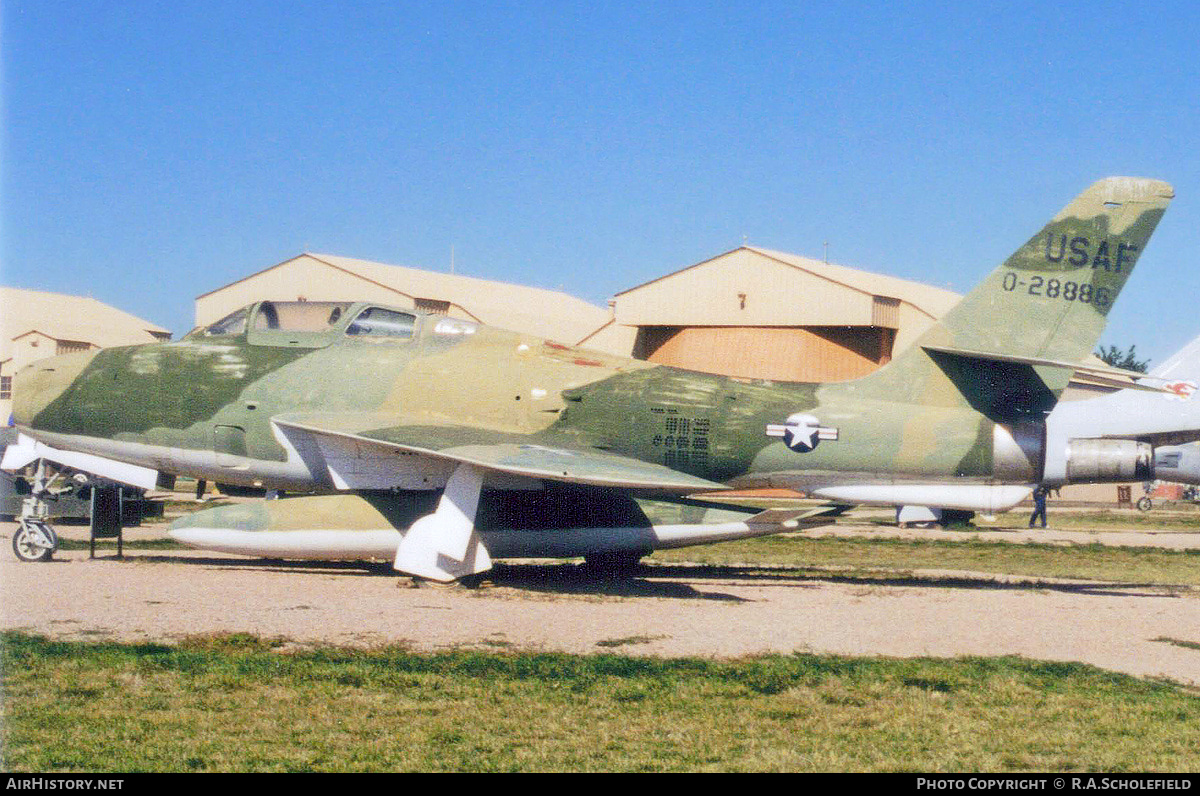 Aircraft Photo of 52-8886 / 0-28886 | Republic F-84F Thunderstreak | USA - Air Force | AirHistory.net #181163