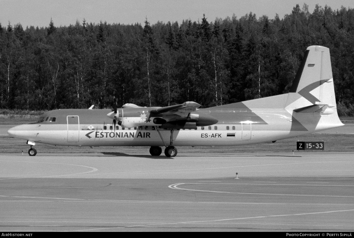 Aircraft Photo of ES-AFK | Fokker 50 | Estonian Air | AirHistory.net #181165