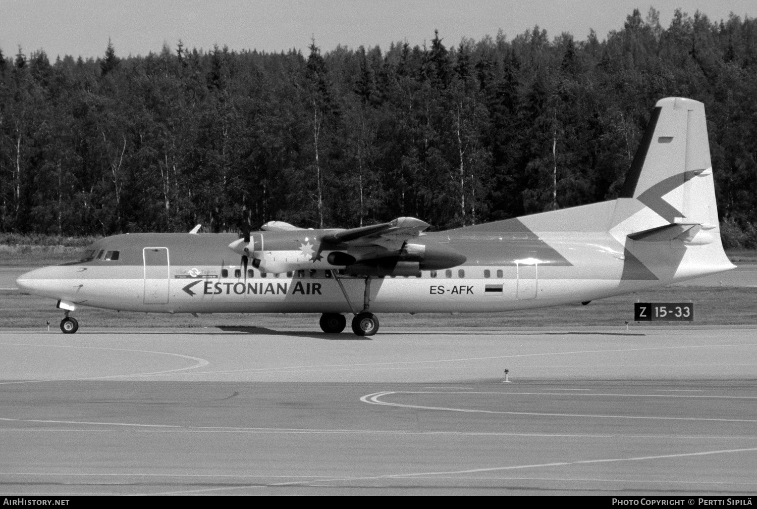 Aircraft Photo of ES-AFK | Fokker 50 | Estonian Air | AirHistory.net #181165